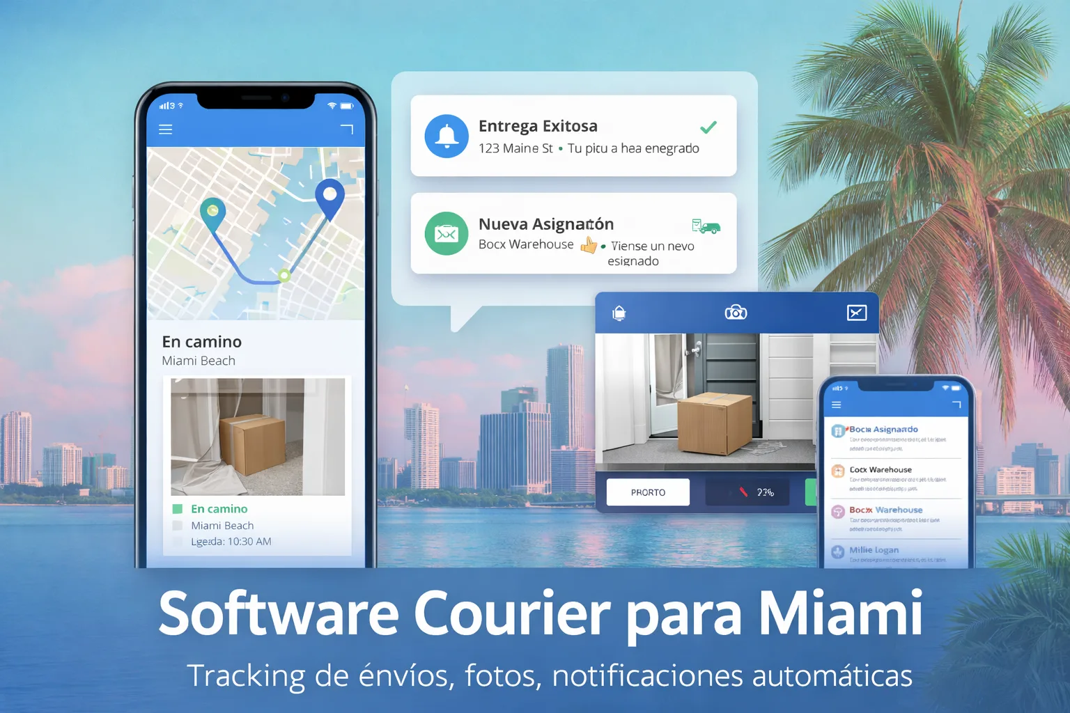 El software courier en Miami que centraliza toda tu operación