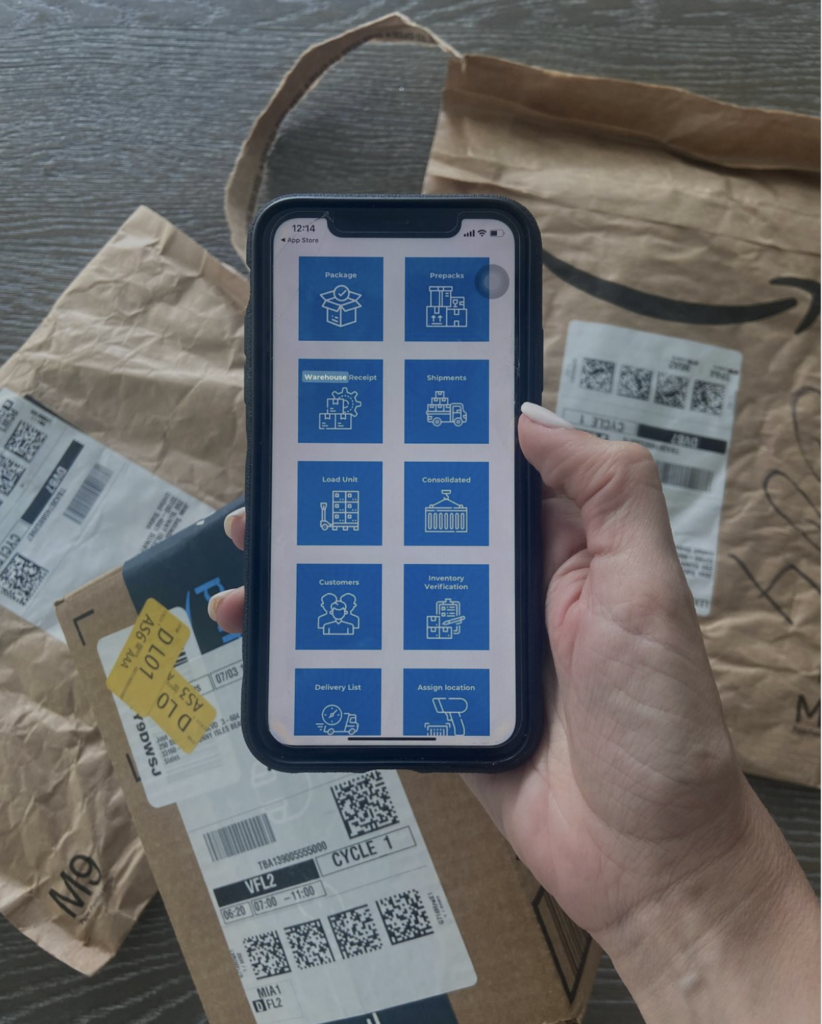 APP de Escaneo de códigos de barras para reducir errores y paquetes extraviados.